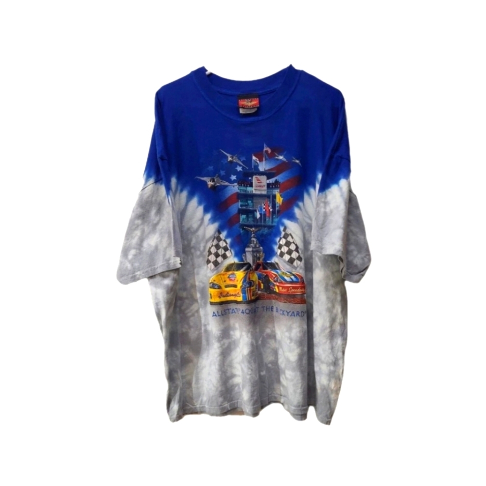 Allstate 400 At The Brickyard Indianapolis Speedway Tie Dye Shirt 3XL. NASCAR.